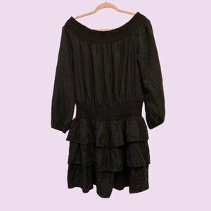 Michael Kors Black Tiered Mini Dress - NWT